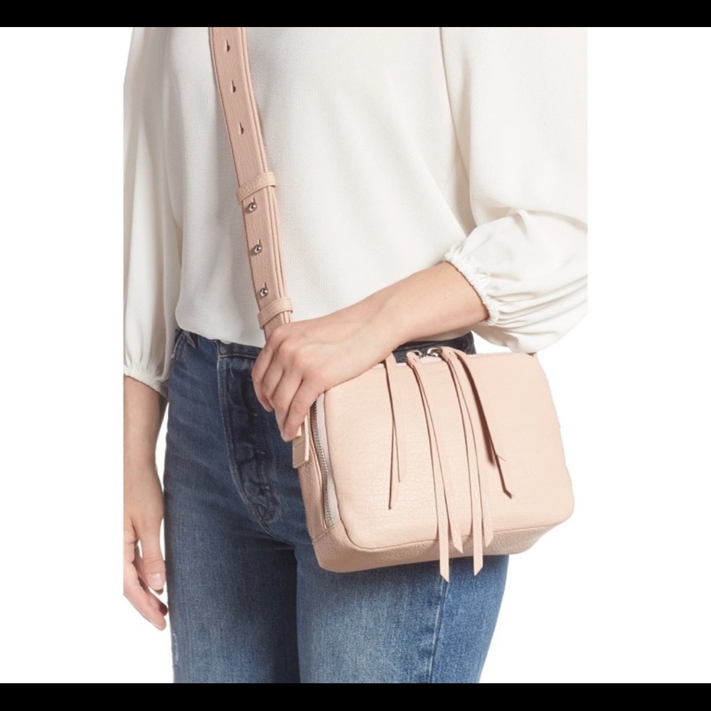 Allsaints Vincent Crossbody Bag in Pink